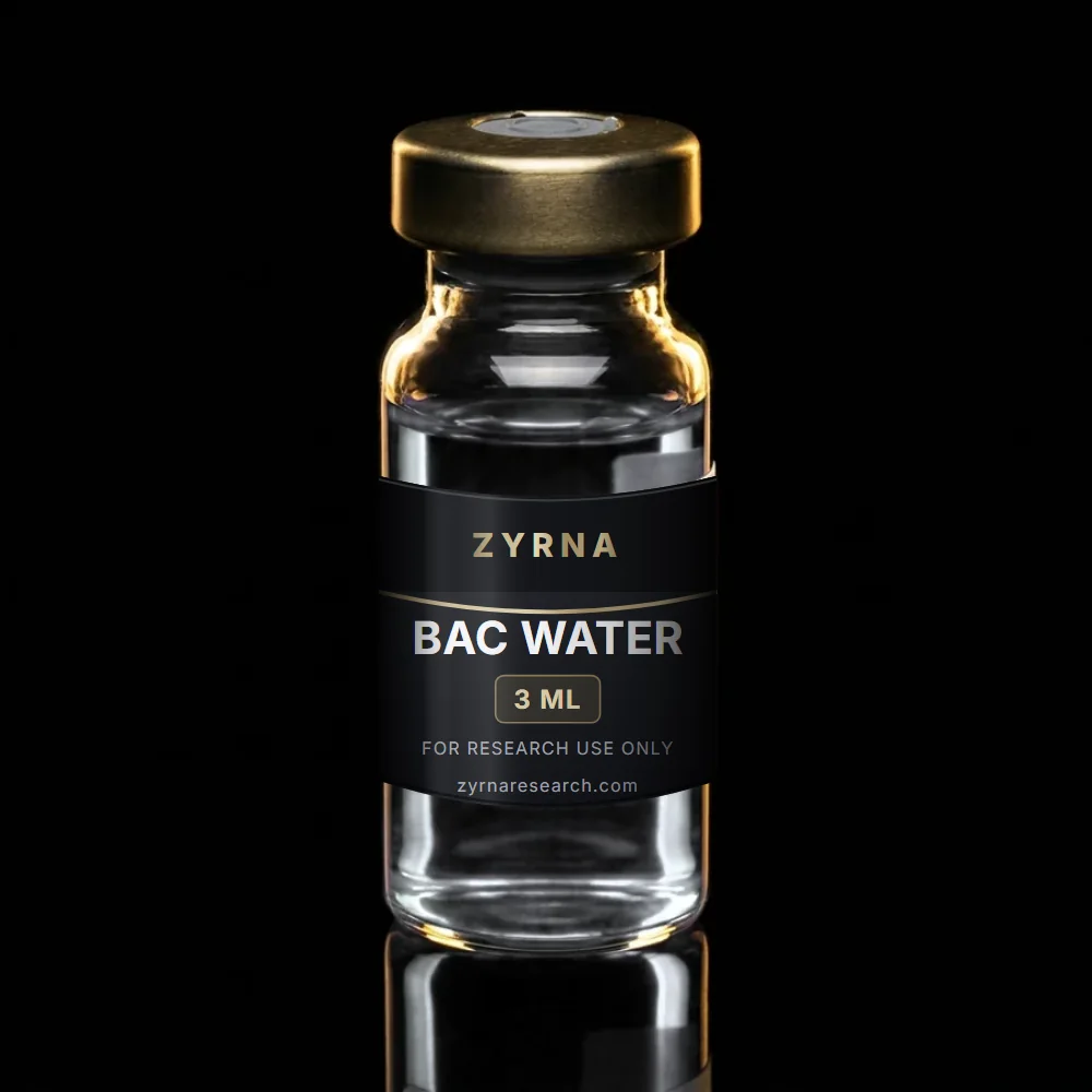 Bacteriostatic Water 3ml research vial